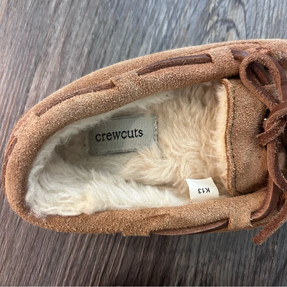 Crewcuts kids slippers size 13